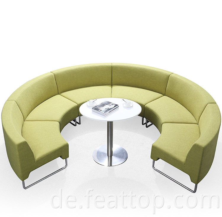 Modernes Design öffentlicher Bereich Sofa Lounge Möbel Empfangsraum Modular Wartezimmersofa